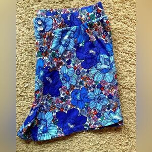 Cuddle Duds NWOT pj shorts w/ pockets pretty floral💐
